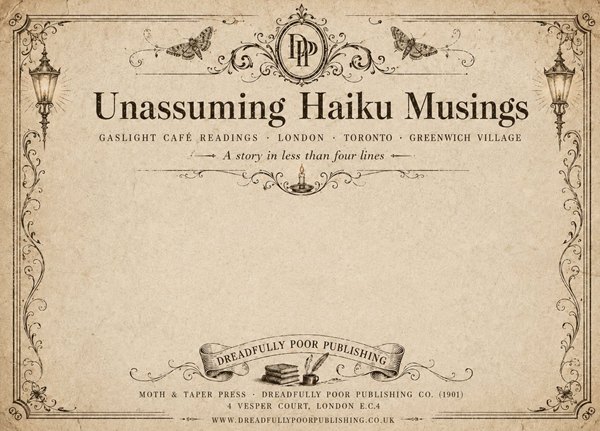 Unassuming Haiku Musings broadsheet module