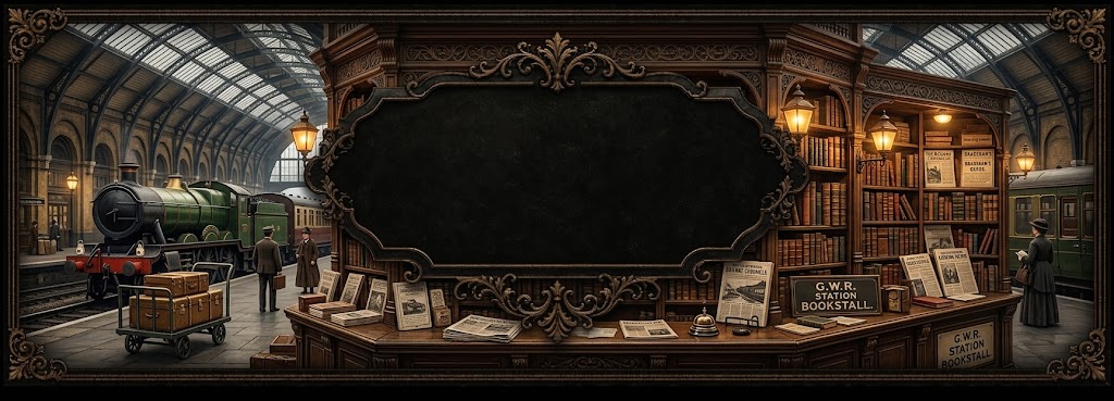 The G.W.R. Station Bookstall â€” Railway Bookstall
